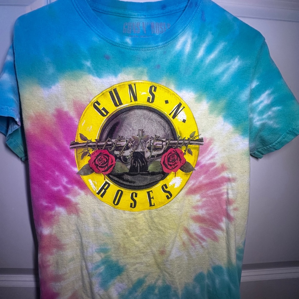 Guns N' Roses Tie-Dye Short Sleeve Tee